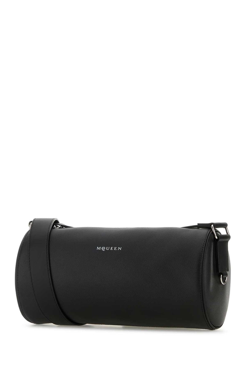 Alexander Mcqueen Roller Crossbody Bag — Black