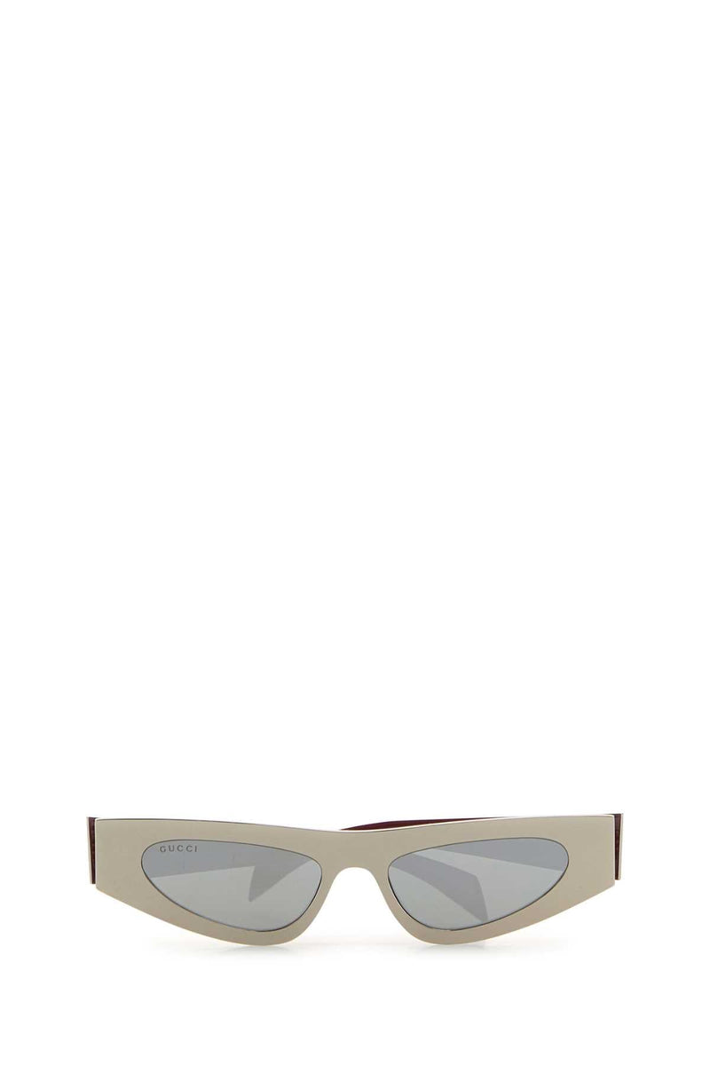 Gucci Gg1916s Silver Metal Cat-Eye Sunglasses — Exterior