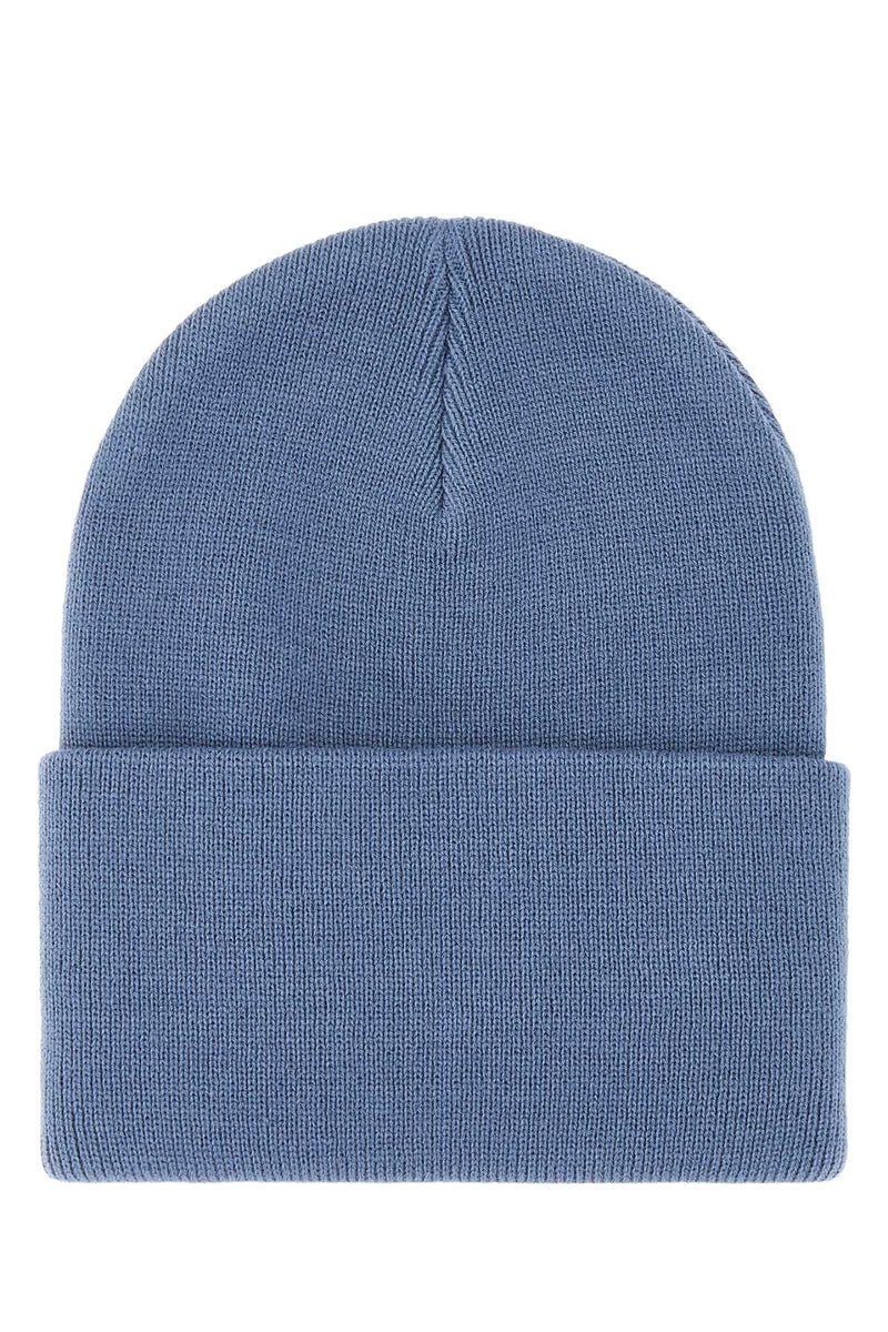 Carhartt Wip Bag Acrylic Ribbed Beanie — Blue Beanies