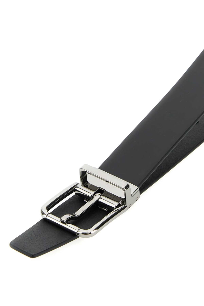 Dolce & Gabbana Shiny Belt — Black