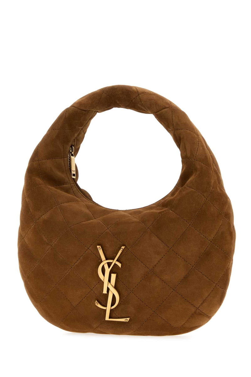 Saint Laurent Icare Shoulder Bag — Brown