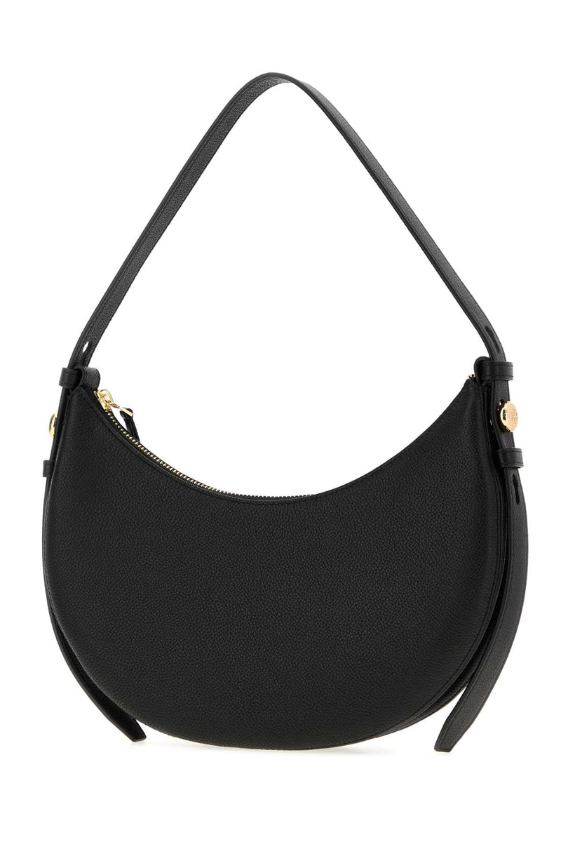 Tory Burch Half Shoulder Bag — Black