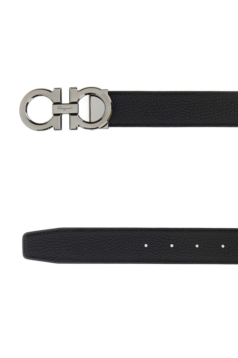 Ferragamo Nerhic Belt — Black