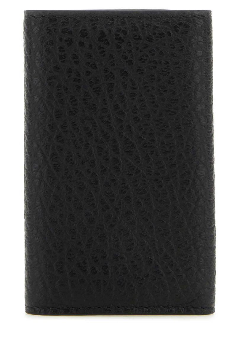 Maison Margiela Rings Card Case — Black Wallet