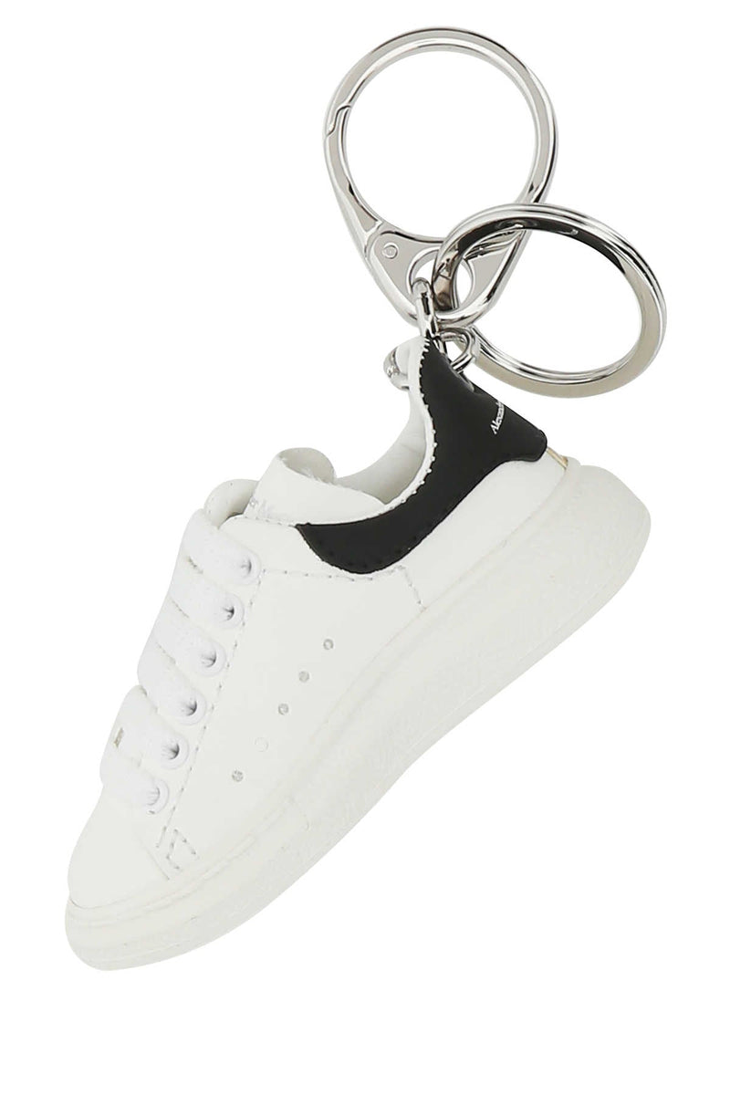 Alexander Mcqueen Keychain Key Case — White Keychains