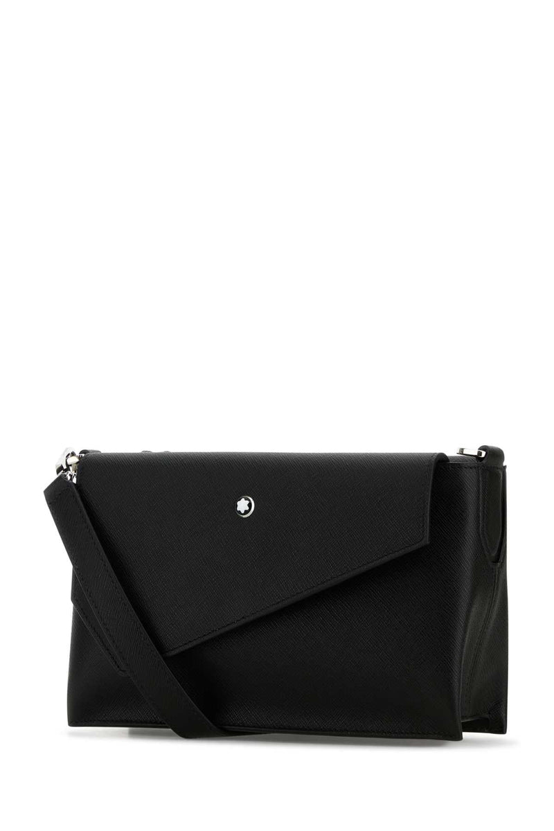 Montblanc Sartorial Trio Crossbody Bag — Black