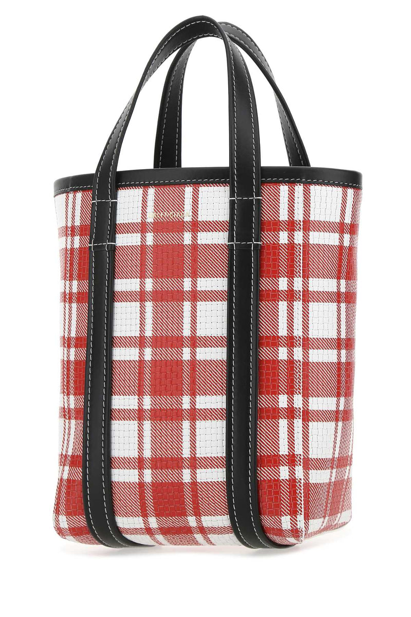 Balenciaga Barbes Tote Bag — Red