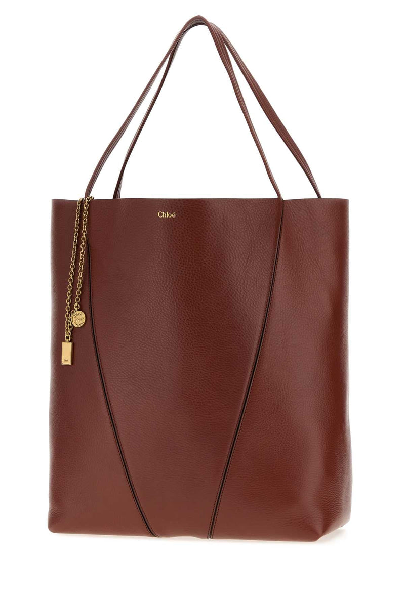 Chloé Tote Bag — Brown