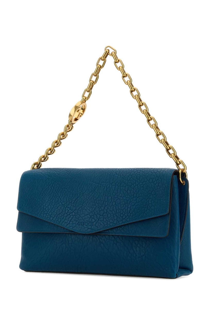 Gucci With Shoulder Bag — Blue Lamb