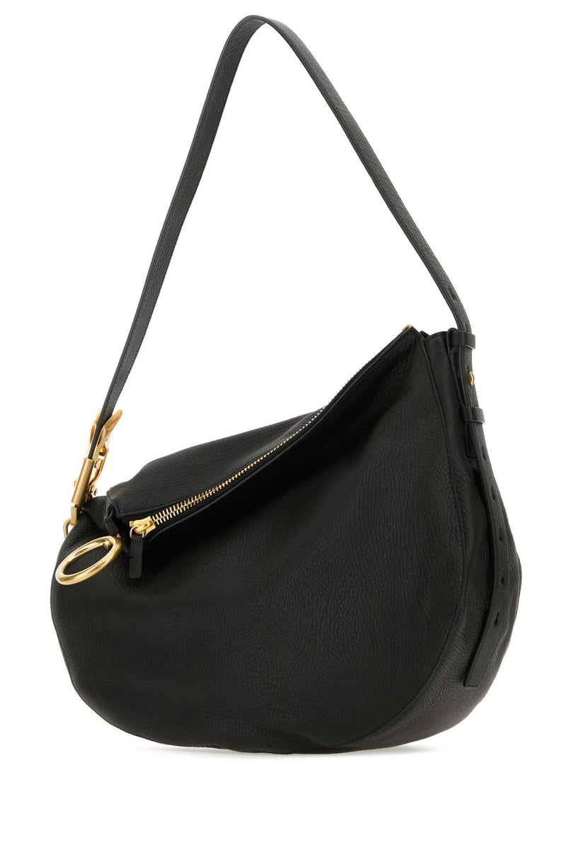 Burberry Knight Shoulder Bag — Black