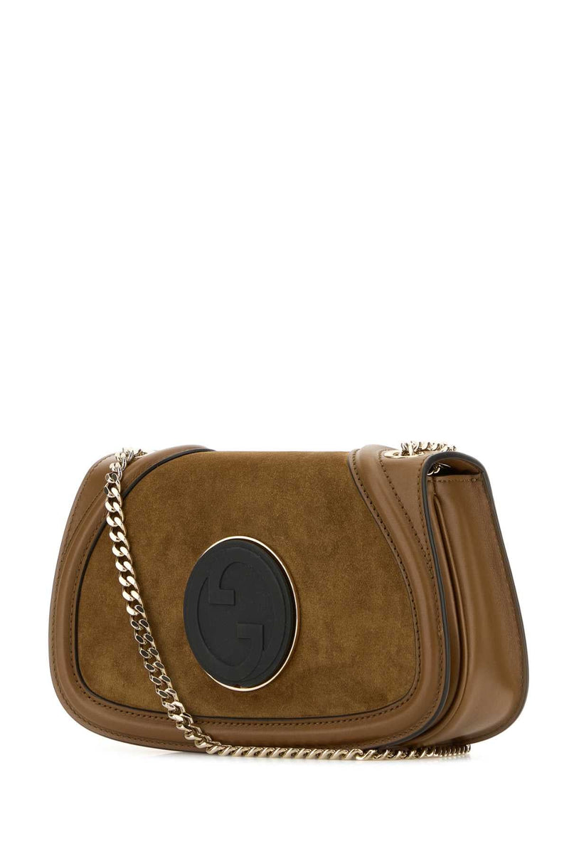 Gucci Blondie Shoulder Bag — Brown