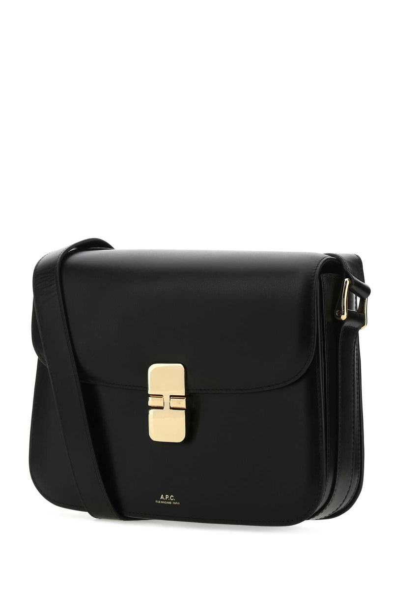 A.p.c. Grace Crossbody Bag — Black Vache