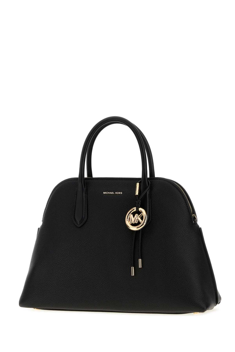 Michael By Kors Dome Shoulder Bag — Black