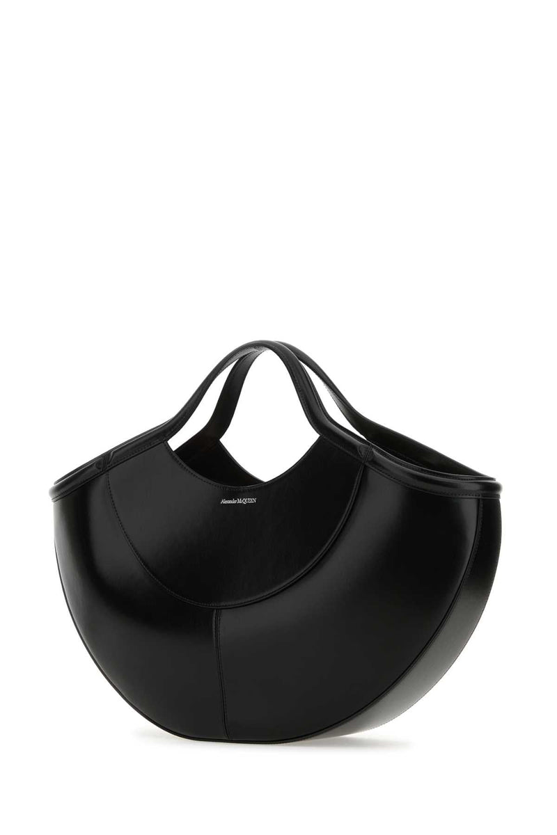 Alexander Mcqueen The Cove Shoulder Bag — Black