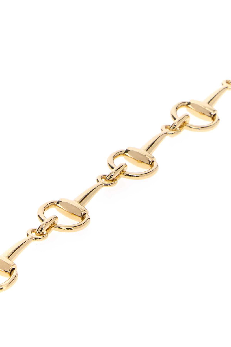 Gucci Horse Bit Chain Bracelet — Gold Bracelets