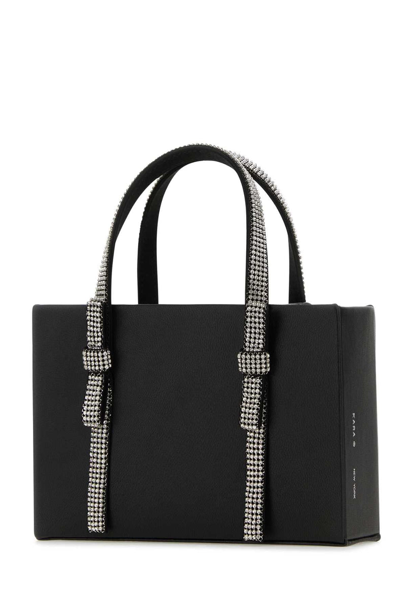 Kara Top Handle Bag — Black