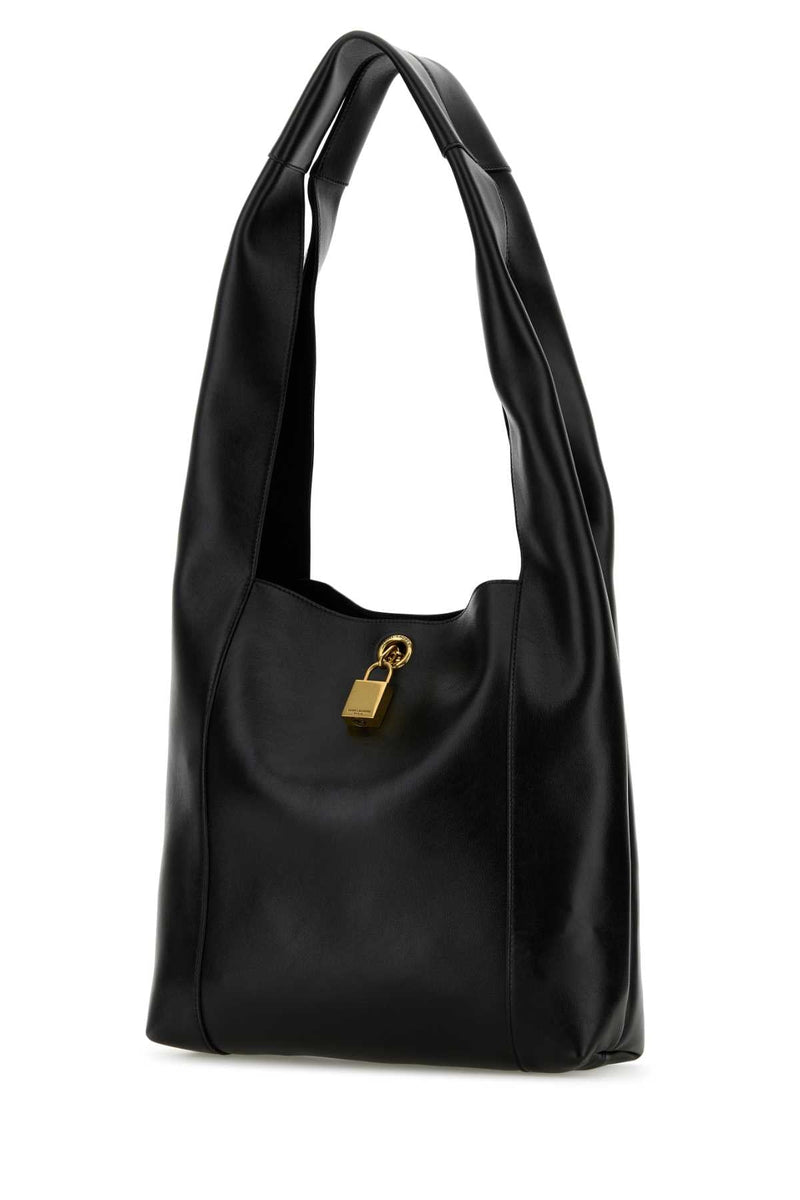Saint Laurent Tanger Shoulder Bag — Black