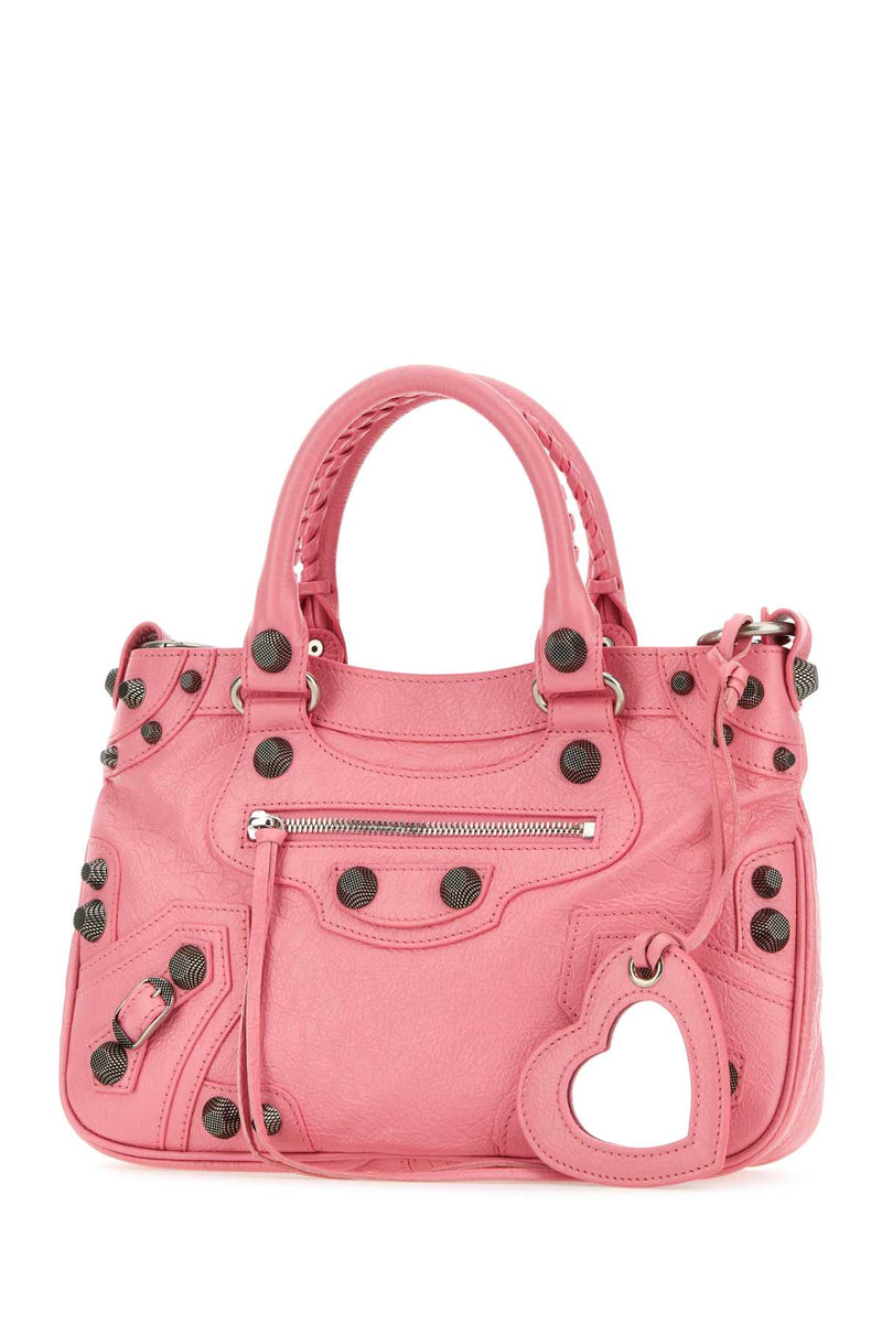 Balenciaga Neo Cagole Tote Bag — Pink