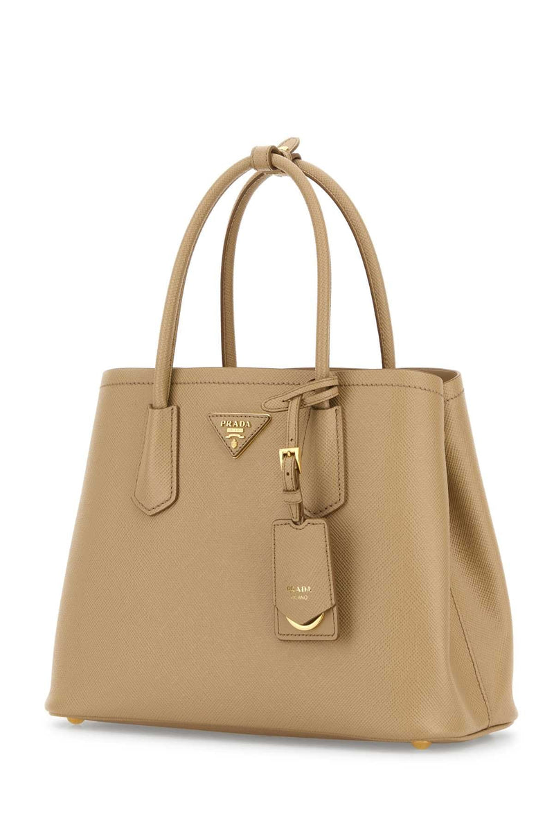 Prada Shoulder Bag — Beige Vitello