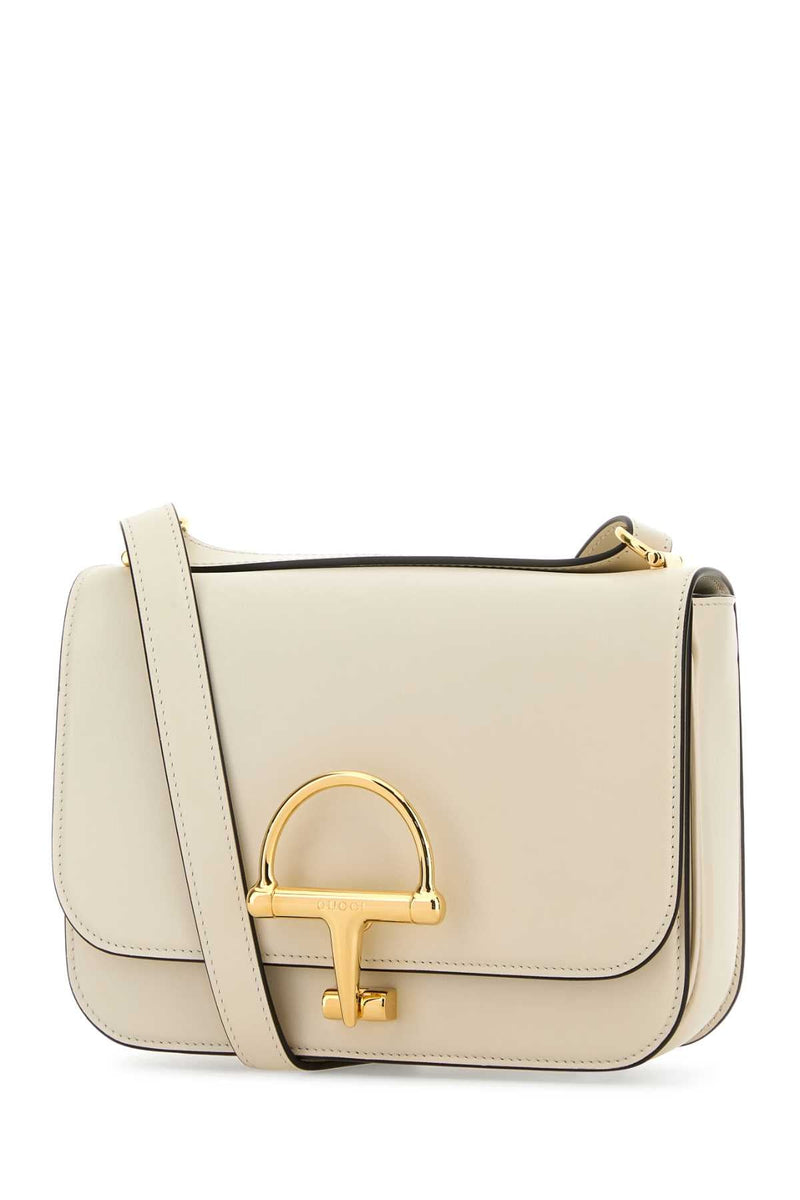 Gucci Siena Shoulder Bag — Beige Calf Skin