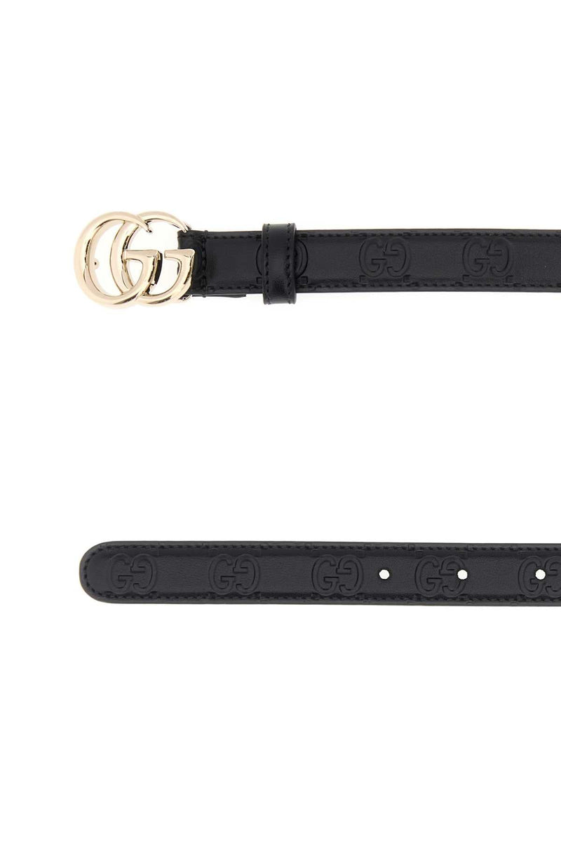 Gucci Gg Marmont Belt — Black