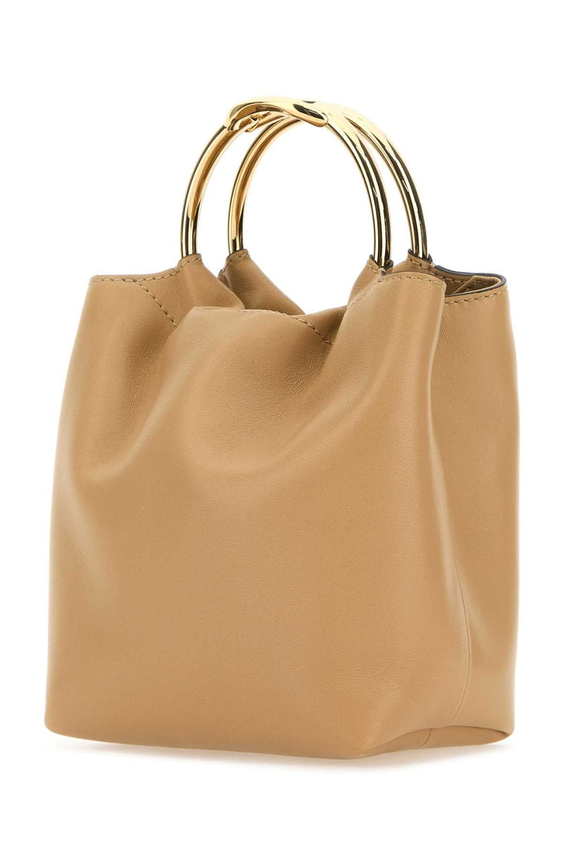 Valentino Garavani Bucket Bag — Beige