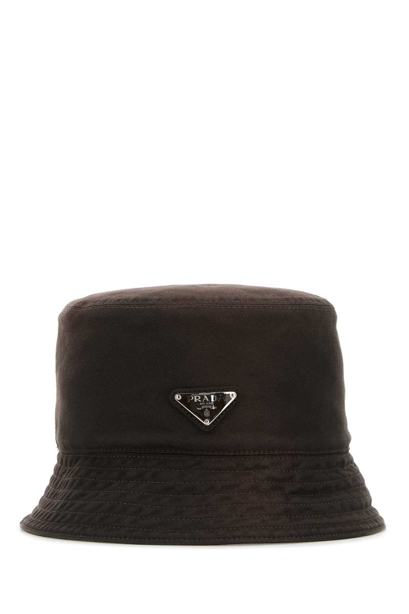 Prada Bucket Hat — Brown