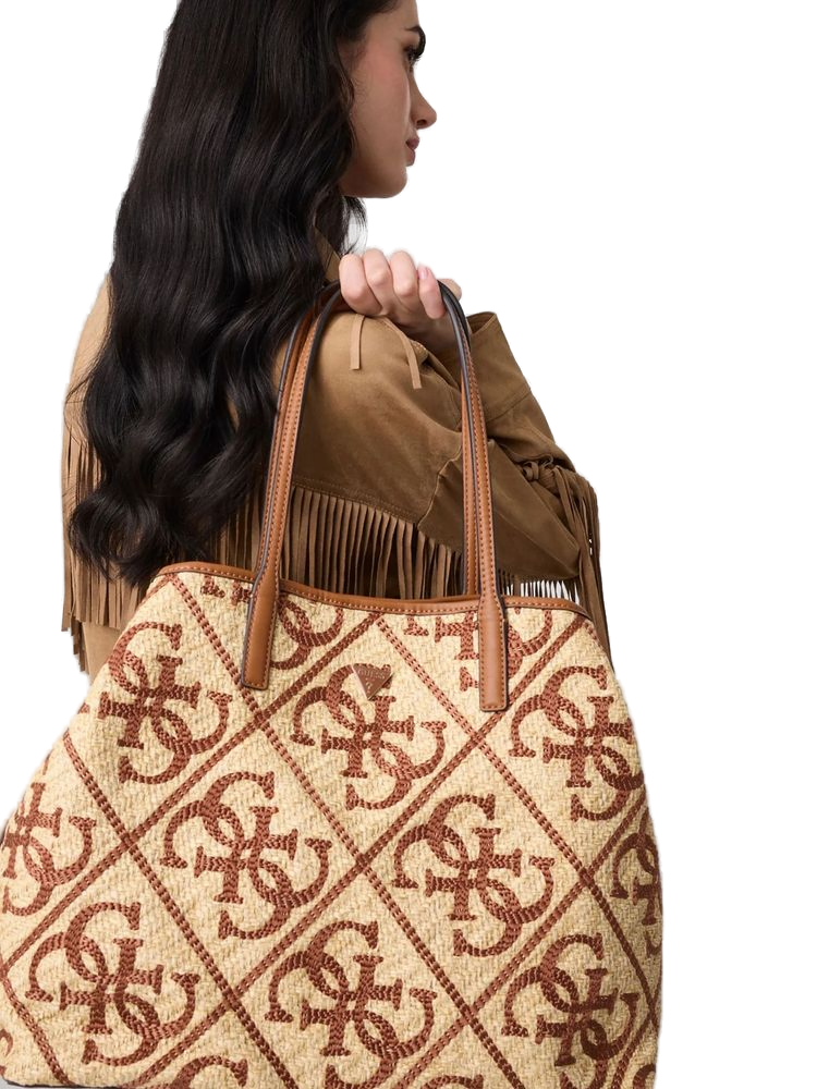 Guess Tote Bag — Beige Polypropylene