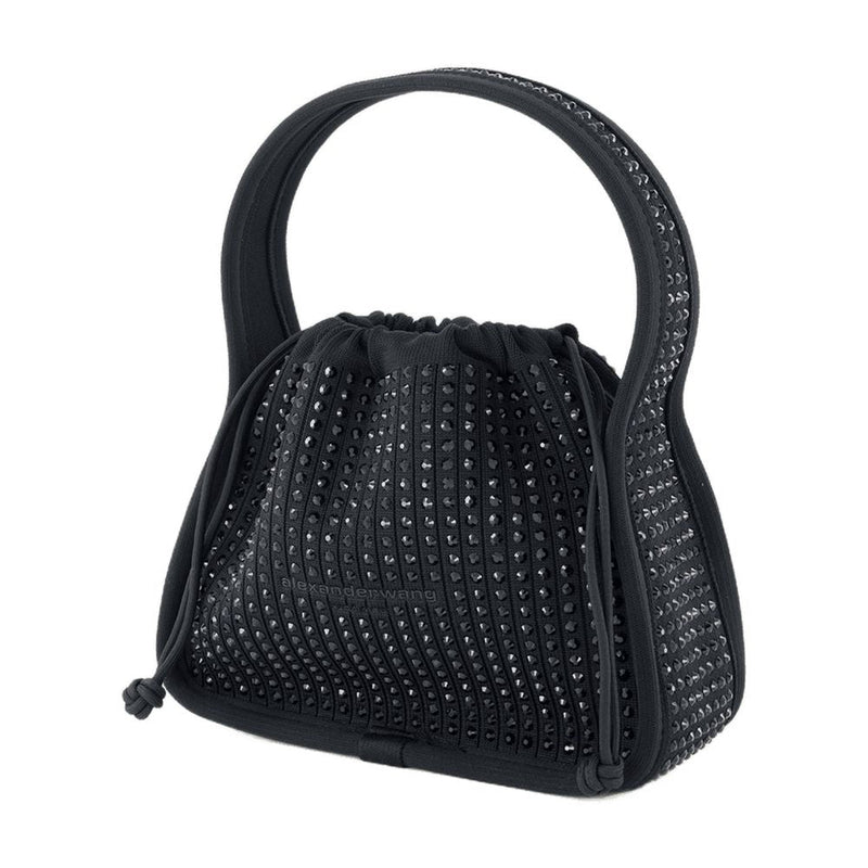 Alexander Wang Ryan Top Handle Bag — Black Synthetic