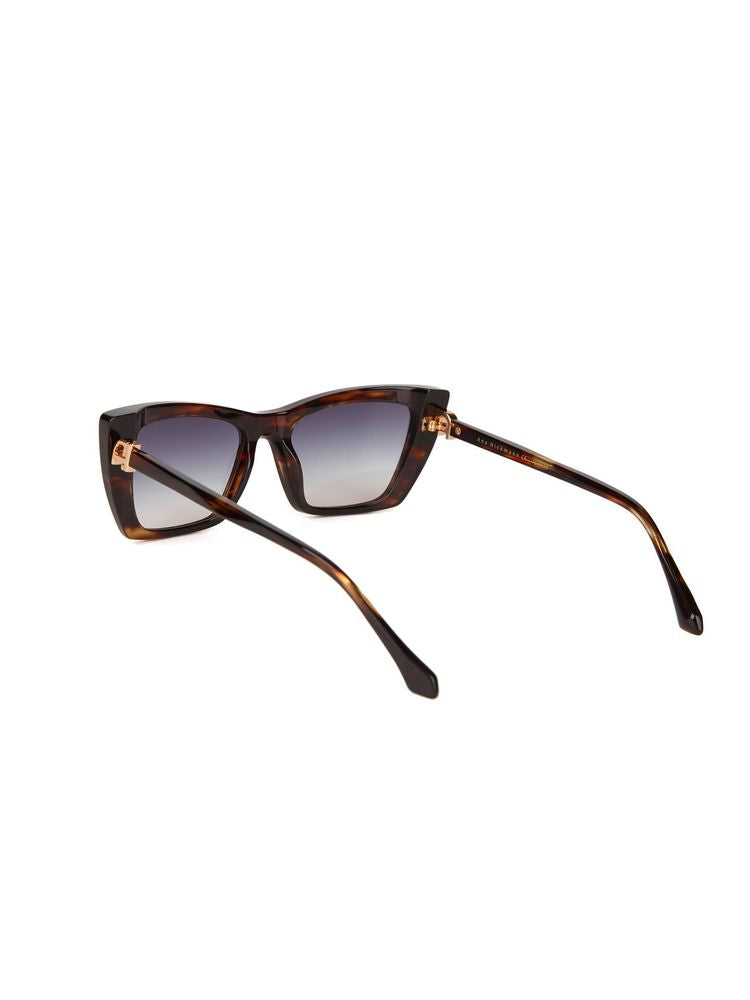 Ana Hickmann Ah9517 Tortoise Acetate Cat-Eye Sunglasses —