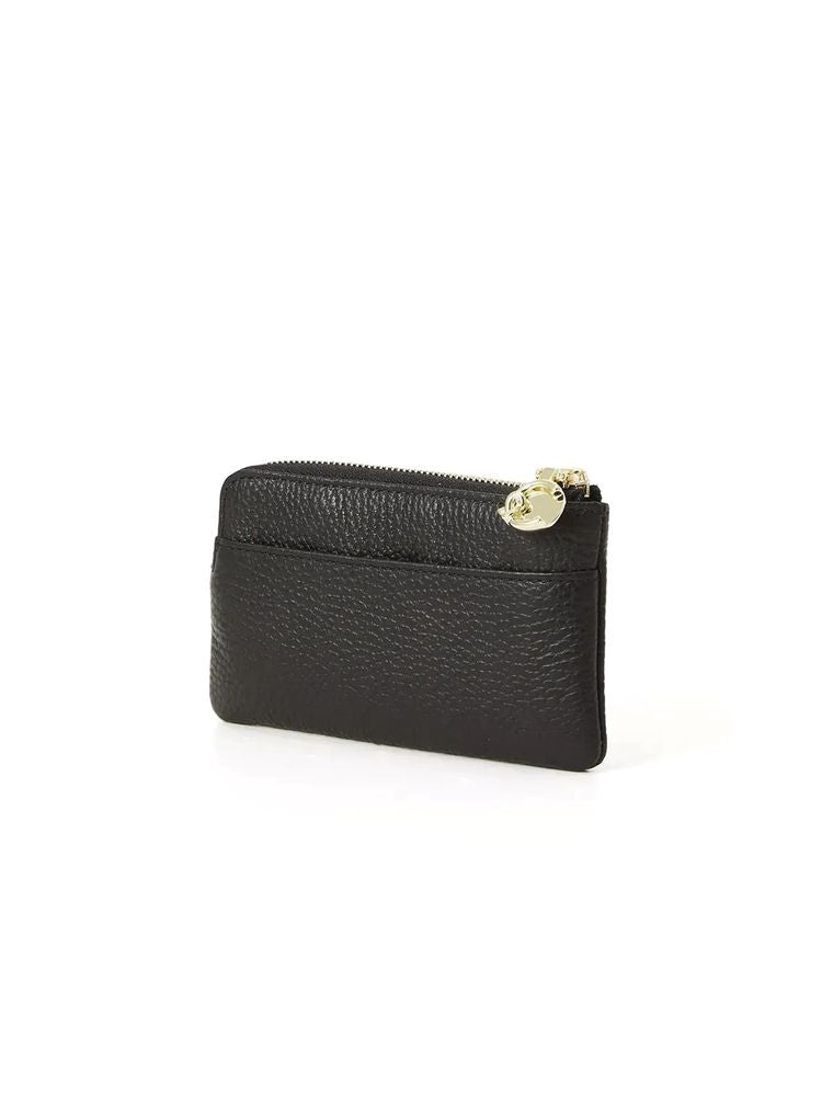 Coccinelle Coin Purse — Black Cowhide Purses