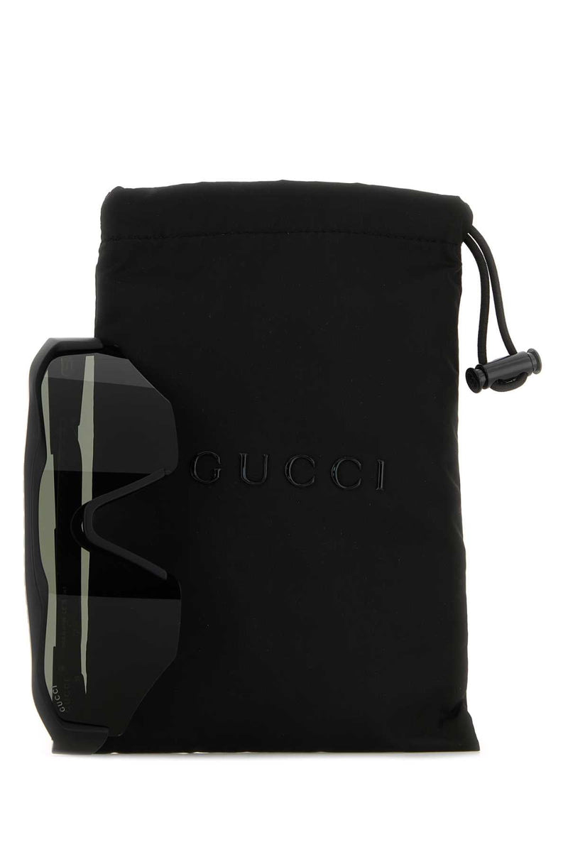 Gucci Gg2017s Black Acetate Sunglasses — Exterior