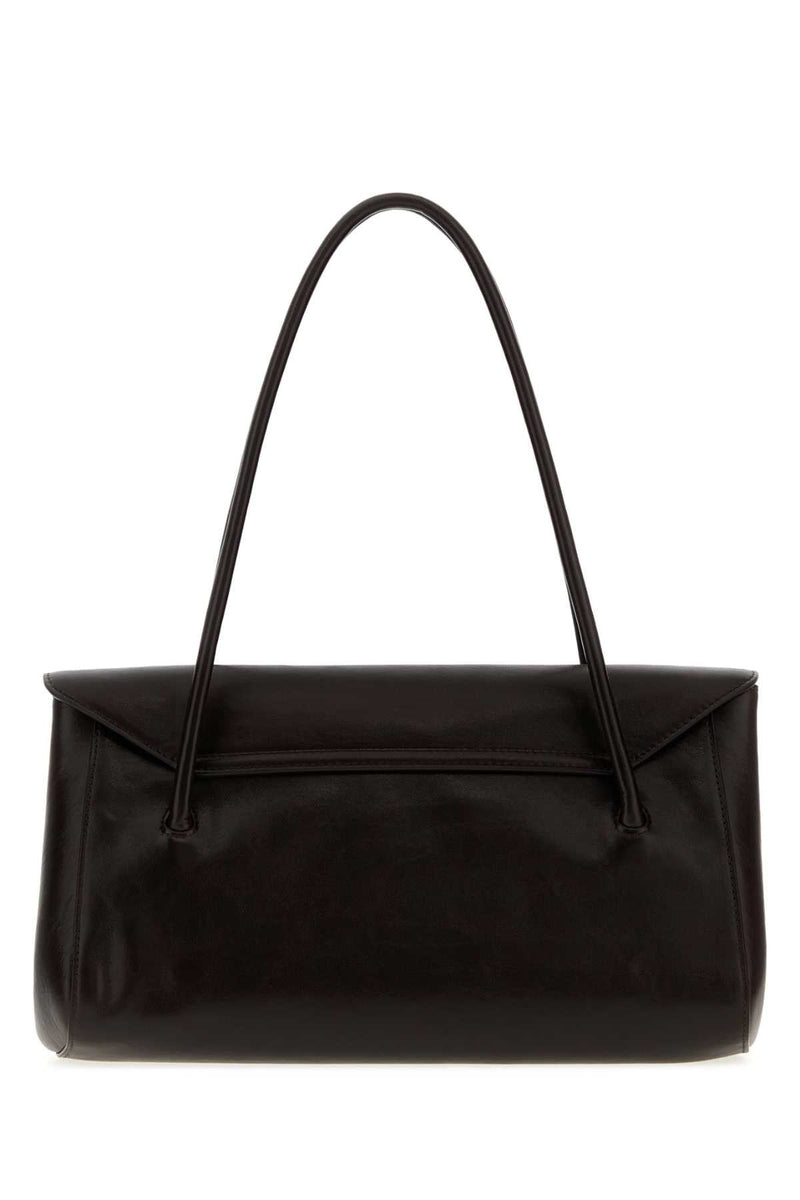 Marni East Shoulder Bag — Brown
