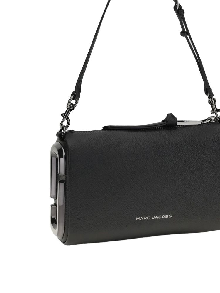 Marc Jacobs Snapshot Shoulder Bag — Black Calf Skin