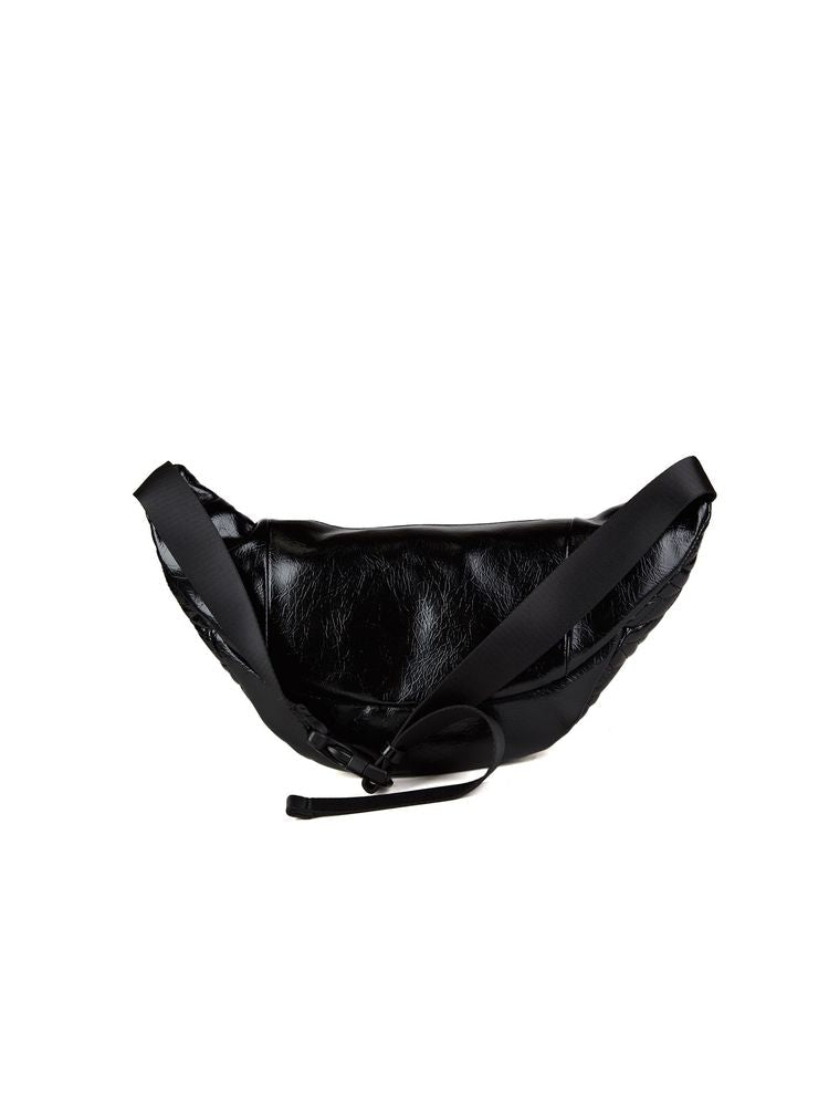 Guess Cheryl Belt Bag — Black Polyurethane