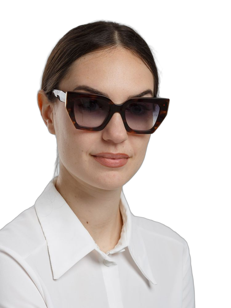 Ana Hickmann Ah9516 Tortoiseshell Acetate Sunglasses — Tortoise