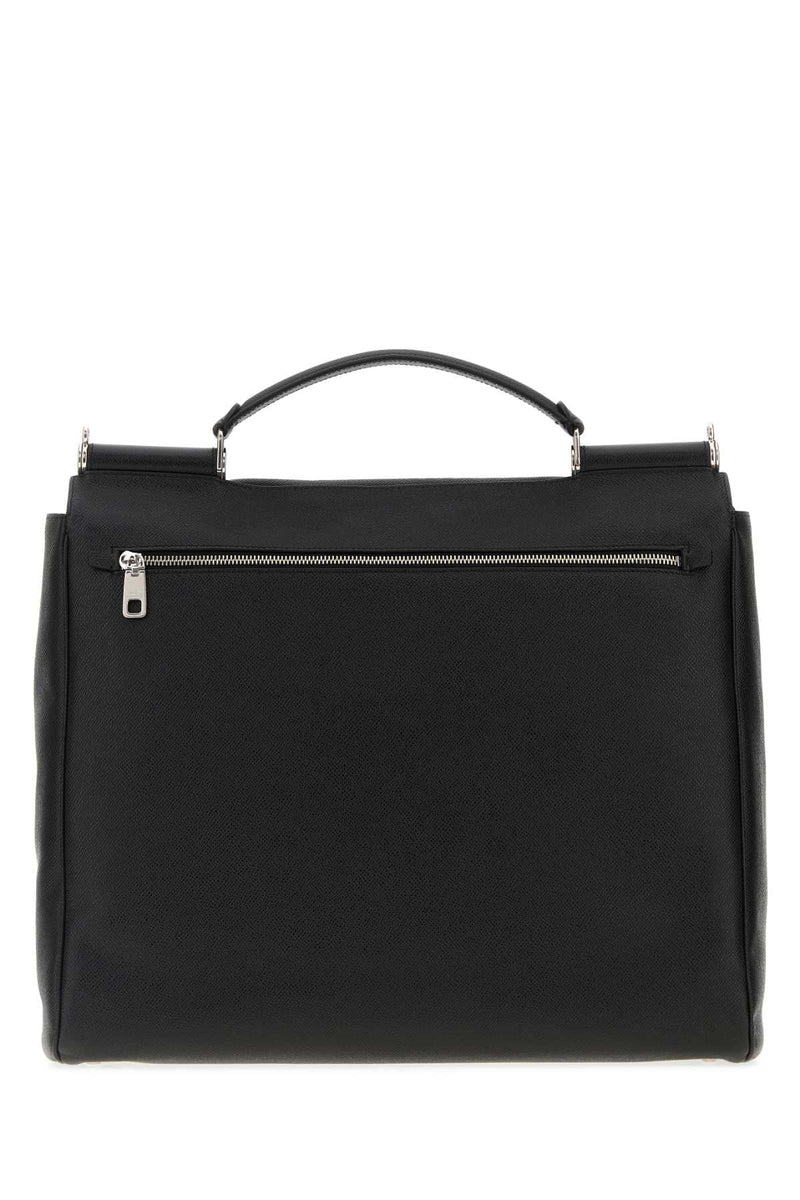 Dolce & Gabbana Top Handle Bag — Black