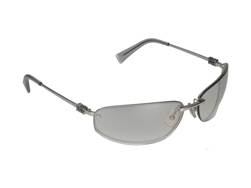 Miu Miu 0mu Sunglasses — Gray Metal