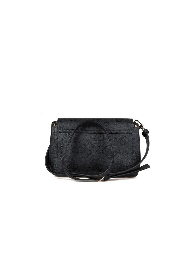 Guess Crossbody Bag — Black Polyurethane