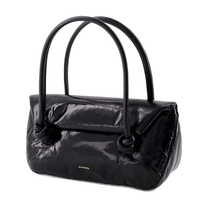 Jil Sander Shoulder Bag — Black Calfskin