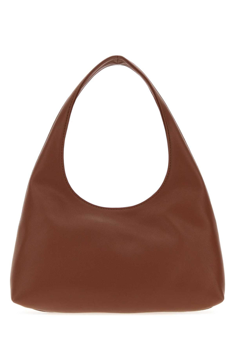A.p.c. Ninon Shoulder Bag — Brown Polyurethane