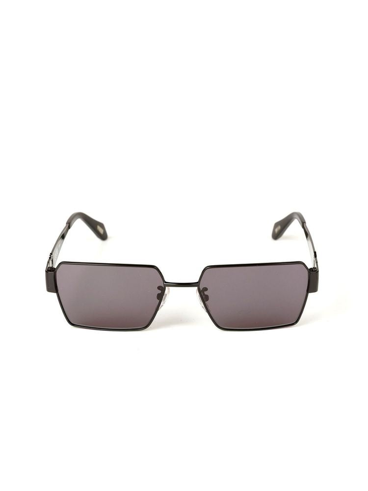 Just Cavalli Sjc153 Metal Rectangle Sunglasses — Black