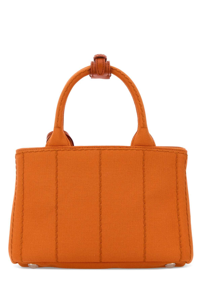 Prada Jardiniére Tote Bag — Orange