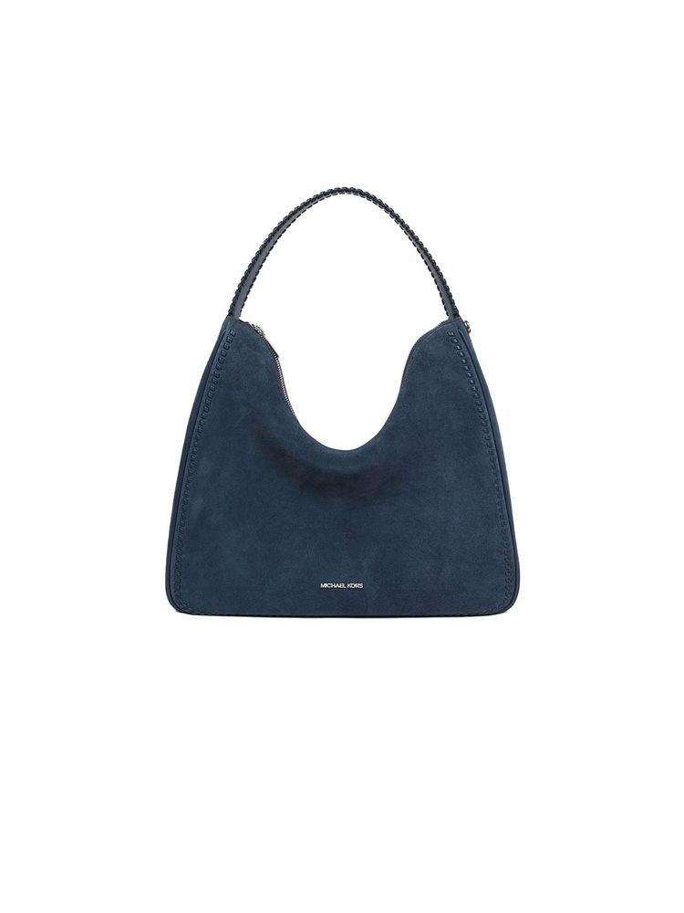 Michael Kors Nayla Shoulder Bag — Navy Leather