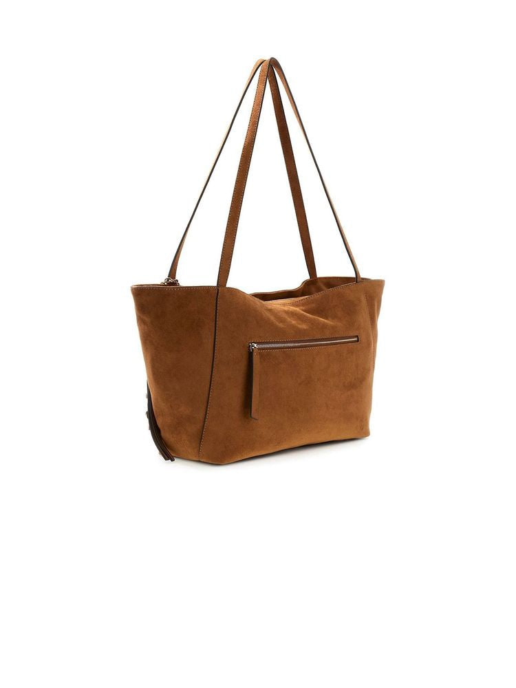 Guess Tote Bag — Brown Polyester