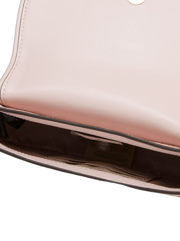 Michael Kors Mila Crossbody Bag — Pink Polyvinyl Chloride