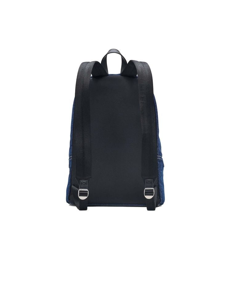 Marc Jacobs Cotton Denim Backpack — Blue