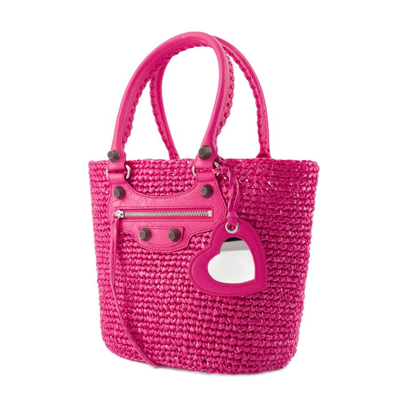 Balenciaga Shoulder Bag — Pink Nylon