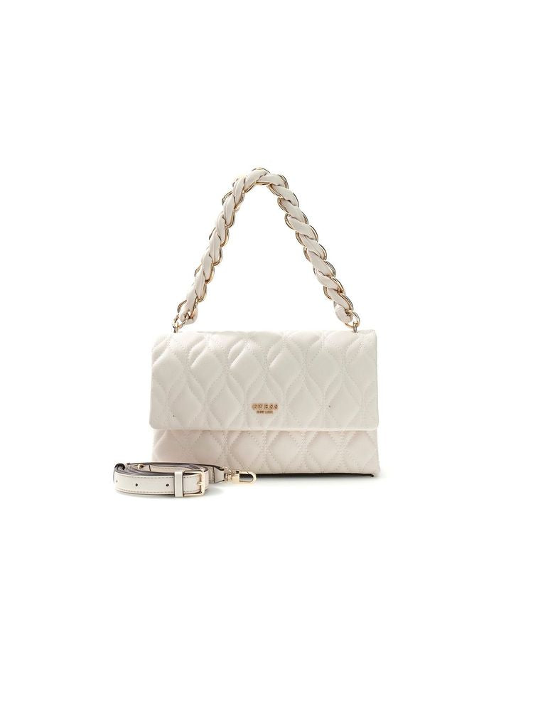 Guess Crossbody Bag — White Polyurethane
