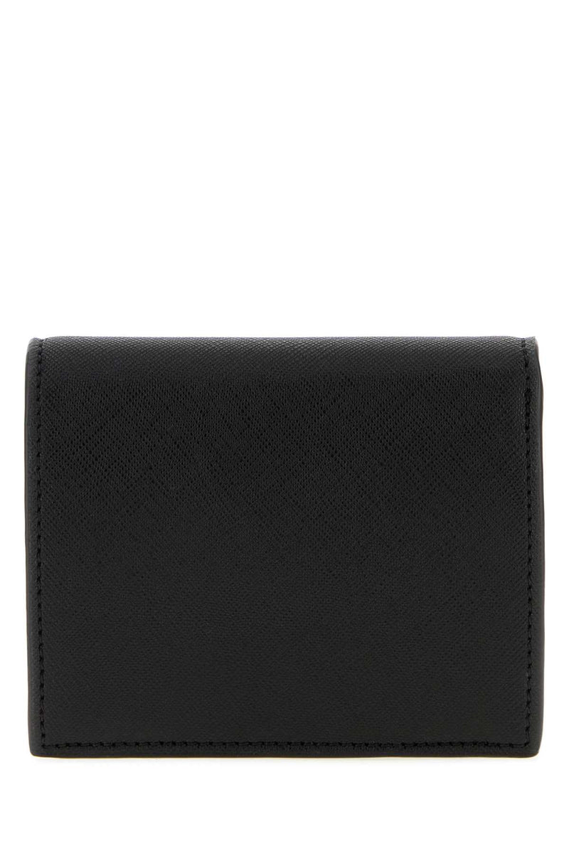 Vivienne Westwood Saffiano Leather Wallet — Black